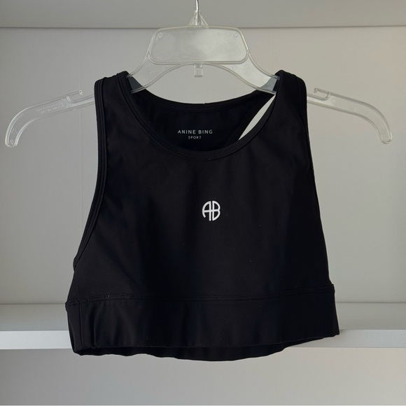 ANINE BING Sport Blair Bra in Black - Picture 3 of 5